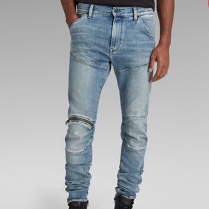 Men’s G-Star Raw 5620 3D Zip Knee Skinny Jeans